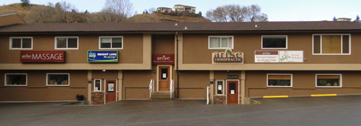 Chiropractic Vernon BC Arise Chiropractic & Wellness Office Building