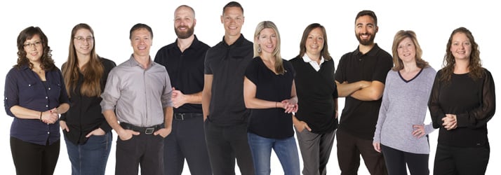 Chiropractor Vernon BC Elliot Lysyk With Chiropractic Team Chiropractor Vernon BC Elliot Lysyk With Chiropractic Team
