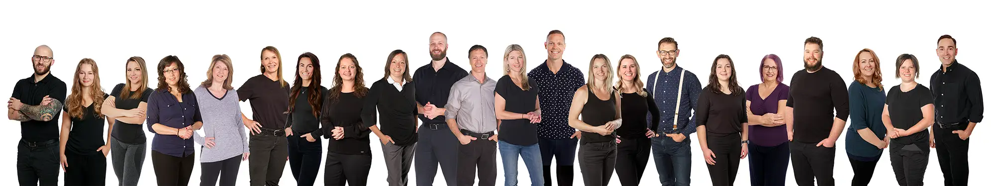 A photo of the full team at Arise Chiropractic and Wellness from September 2025