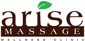 The Arise Massage logo for the website header